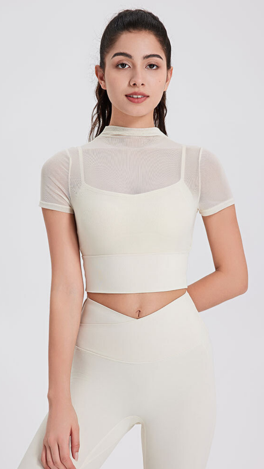 [FINAL SALE] Breathable Mesh Bra Top