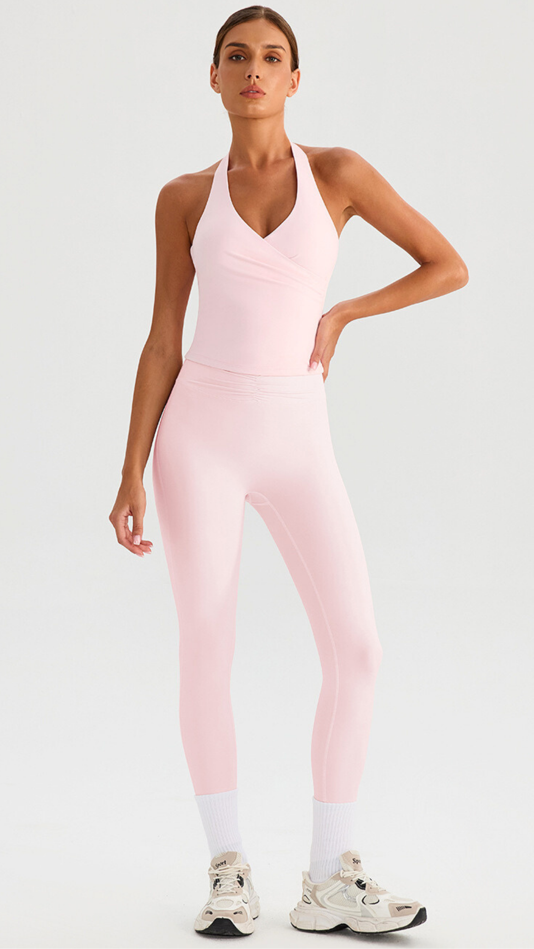 [PREMIUM] Halterneck Yoga Sports Bra