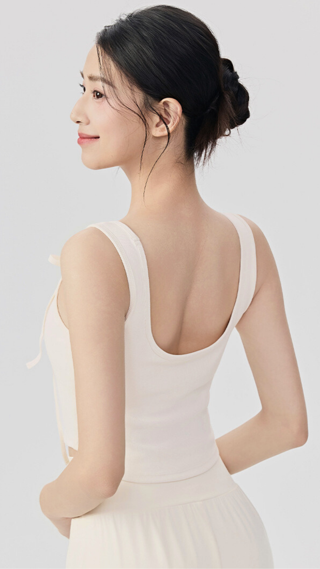 [FINAL SALE] Ribbed BowTie Yoga Sports Bra