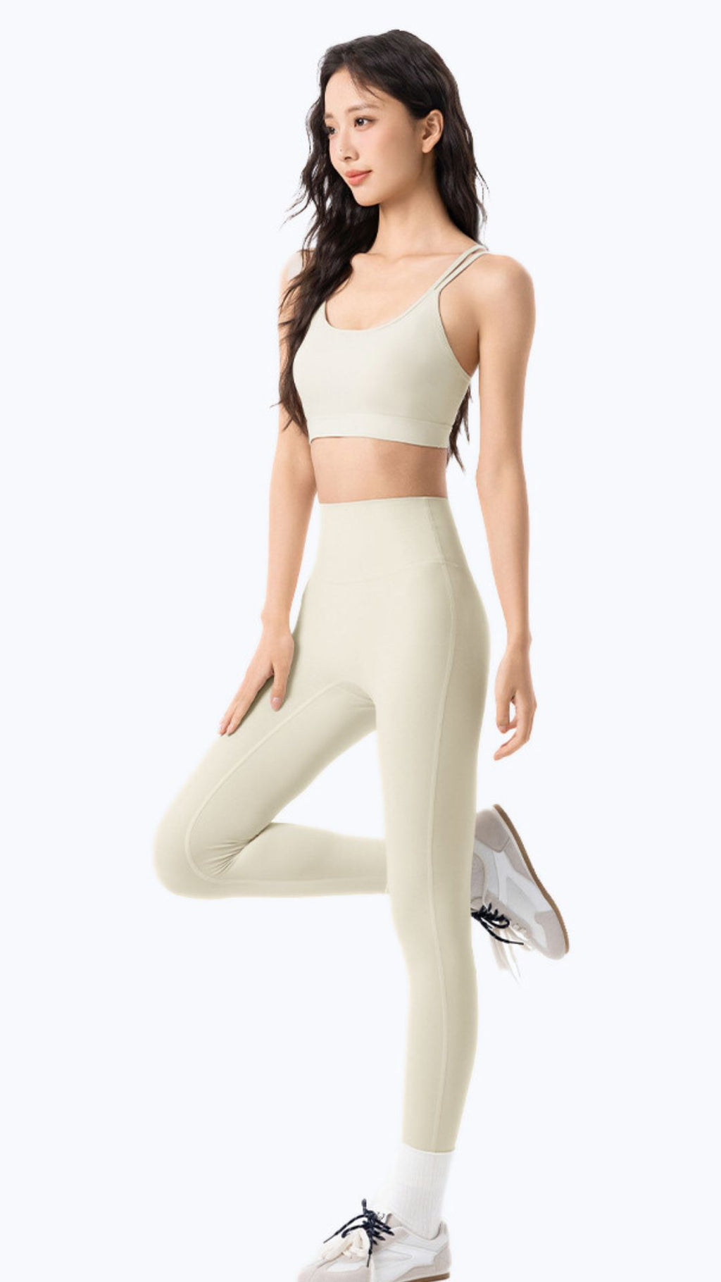 [FINAL SALE] LuxeCross Strappy Sports Bra