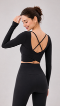 Define X-Back Long Sleeve Top