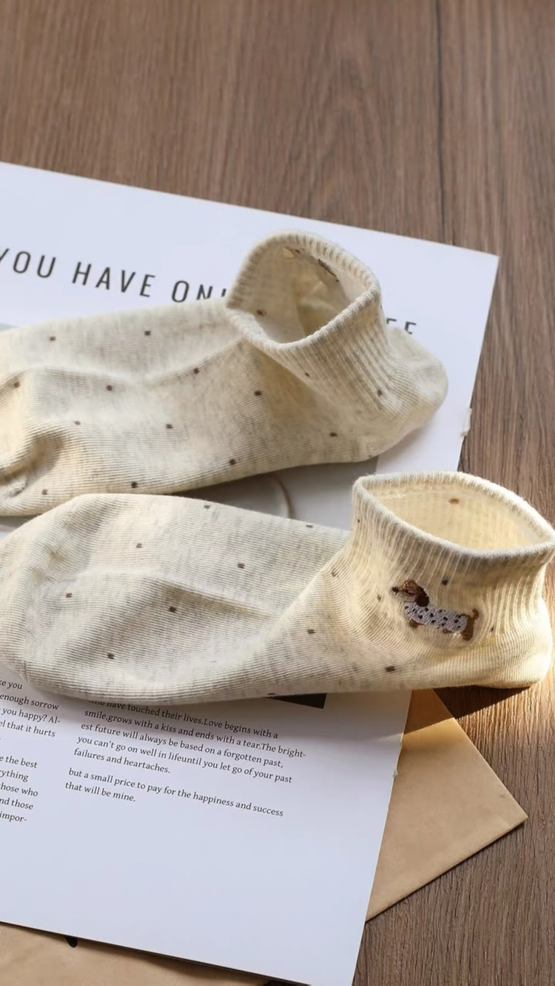 Dotty Tiny Sausage Socks