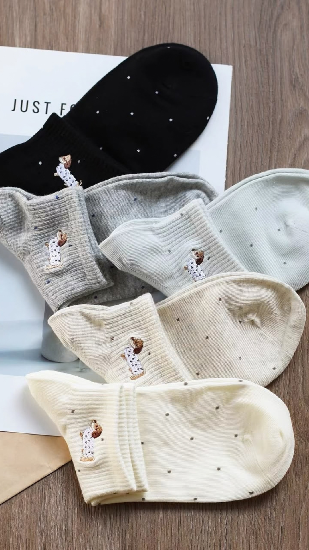 Dotty Tiny Sausage Socks