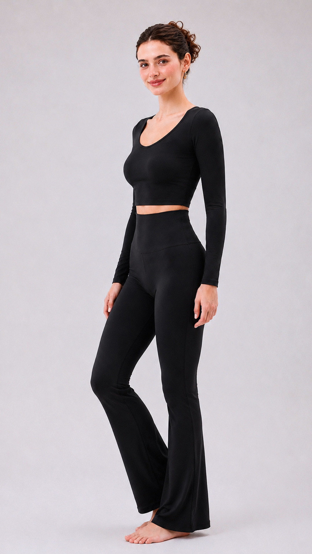 Define X-Back Long Sleeve Top