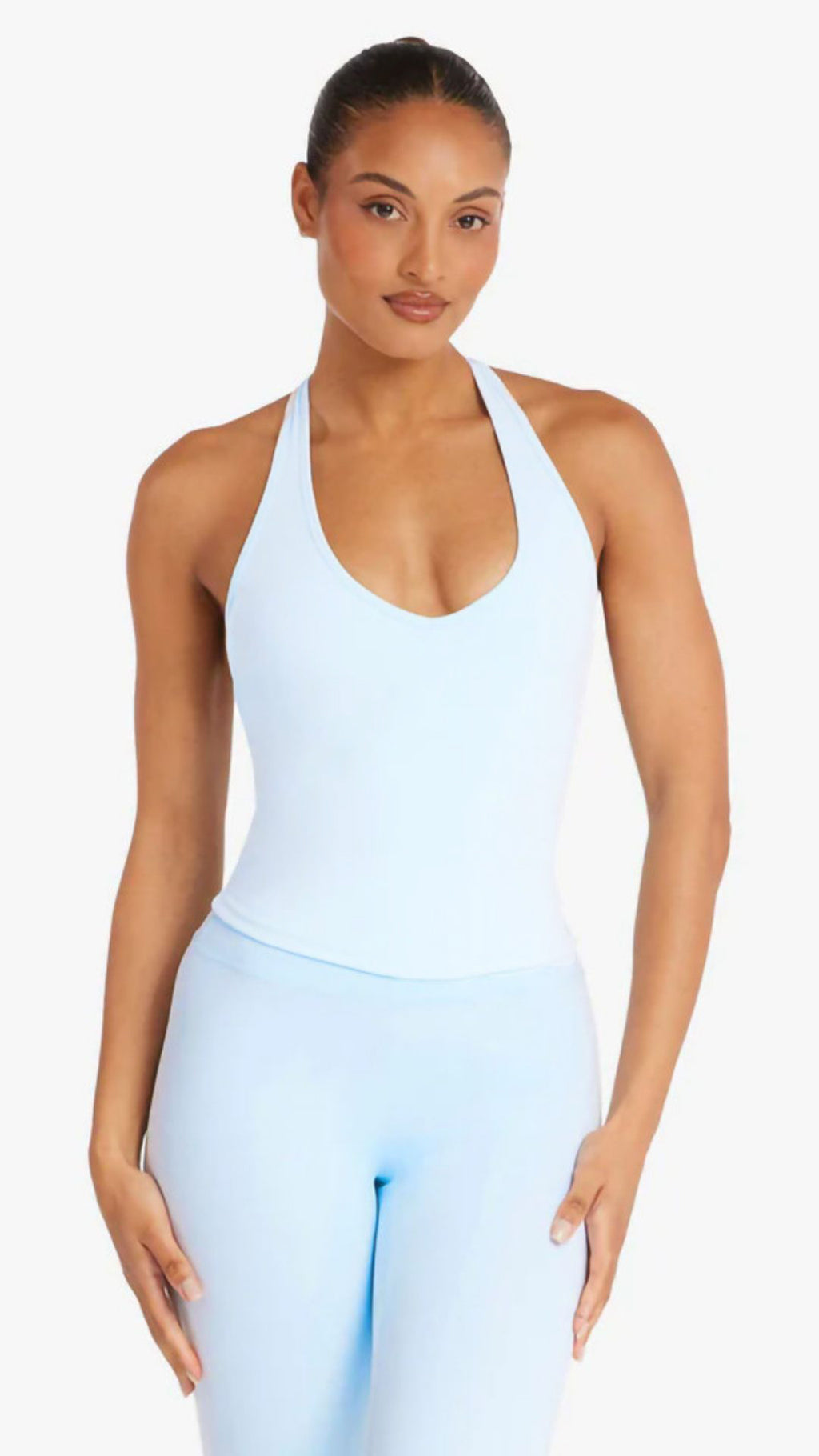 [PREMIUM] FlexCharm Halter Neck Sports Bra
