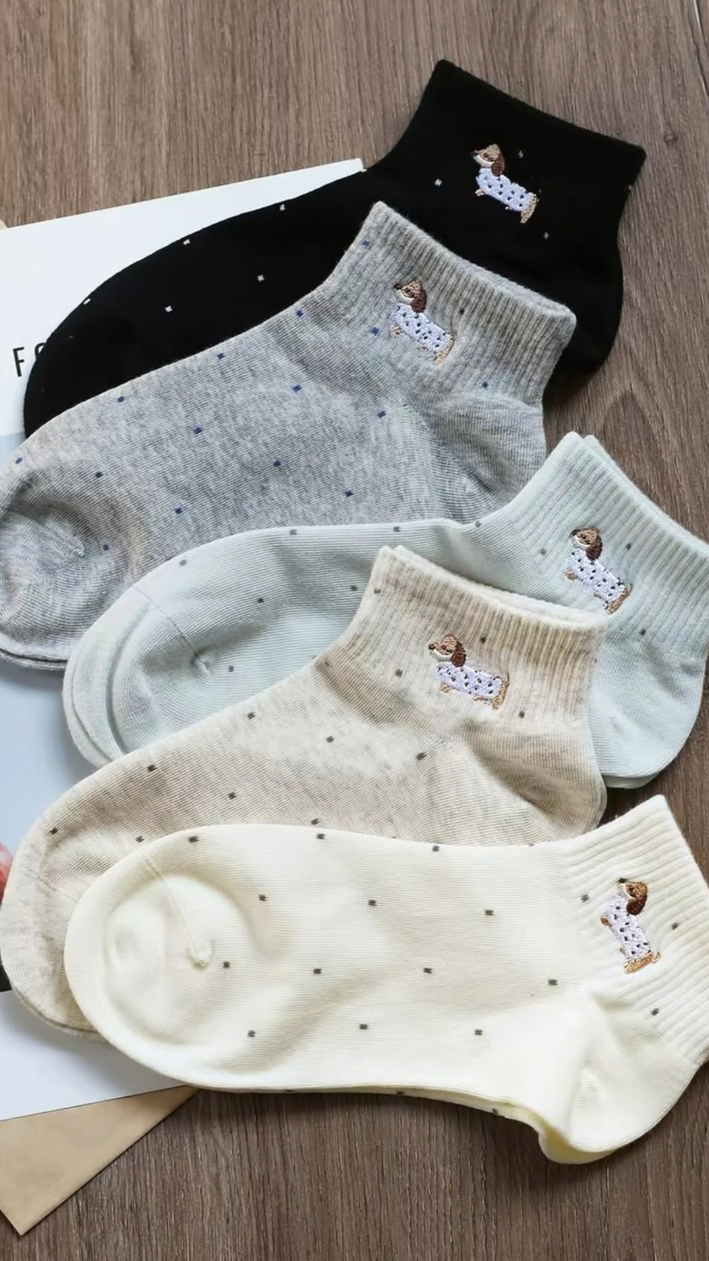 Dotty Tiny Sausage Socks