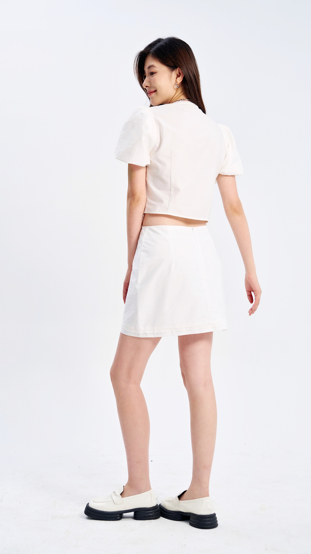 [FINAL SALE] Celestial Lace Ribbon Top