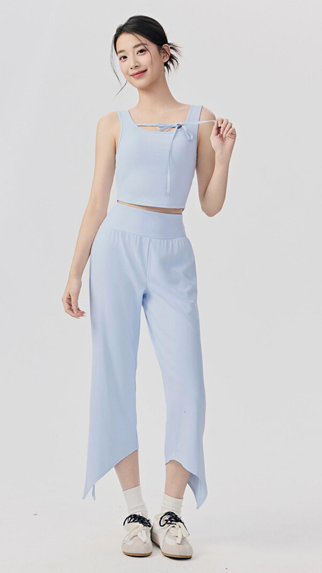 [FINAL SALE] Ribbed BowTie Yoga Sports Bra