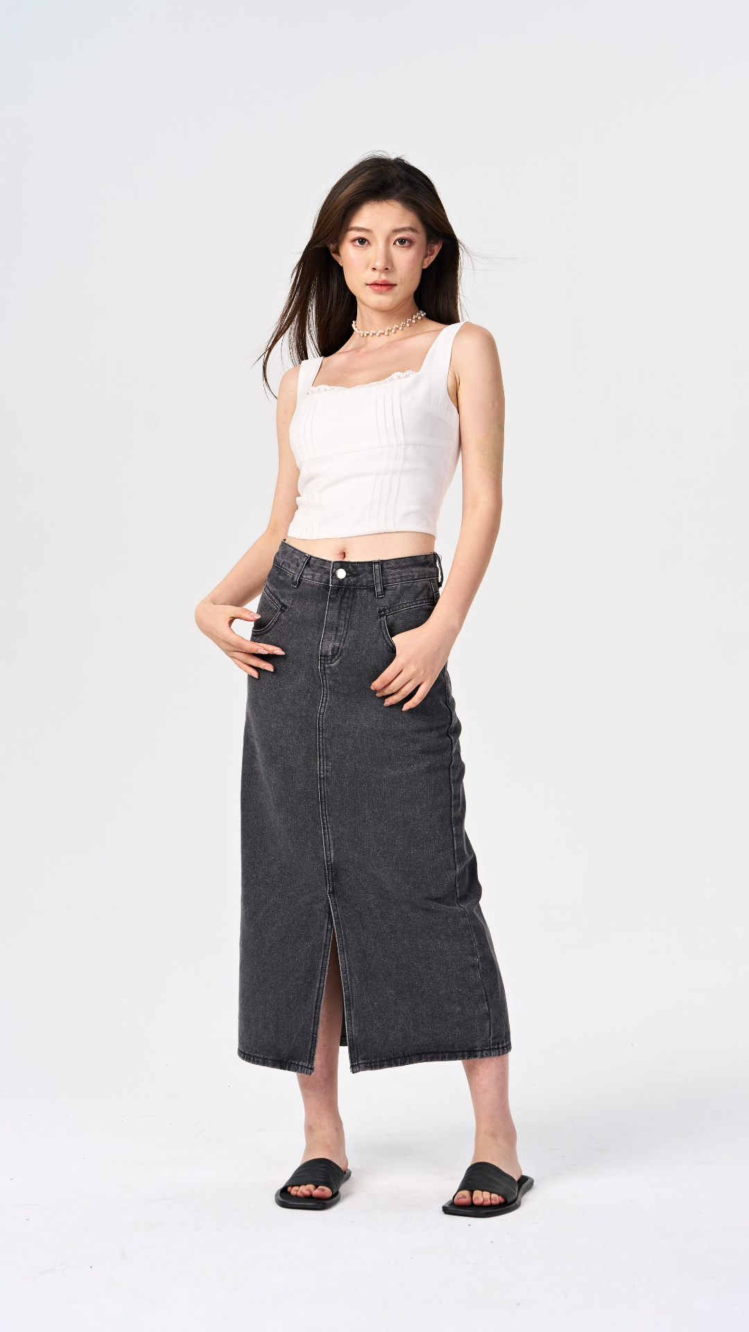 [FINAL SALE] Tencel Charm Lace Top