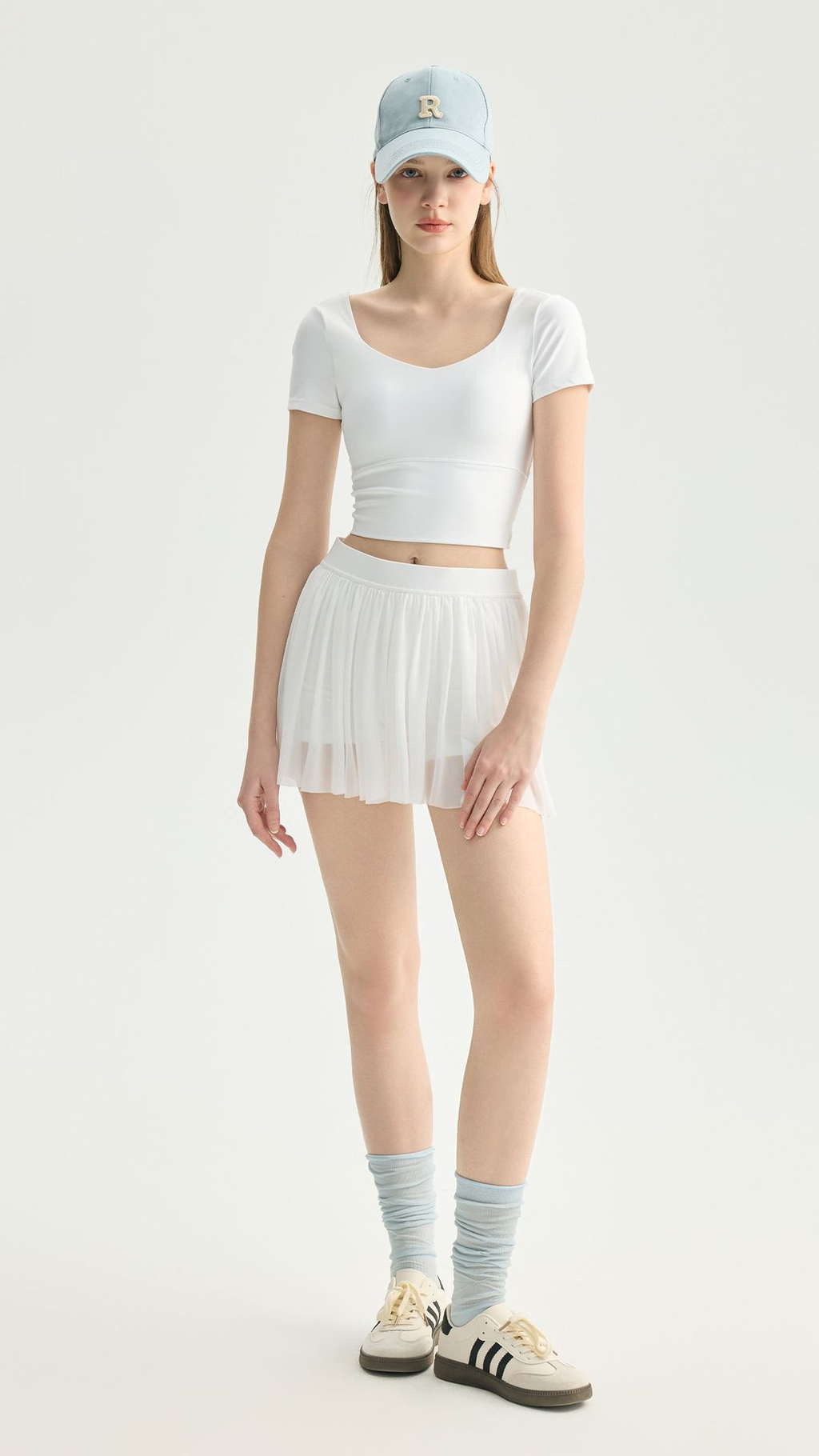 AirMesh Short Sleeve Sports Bra