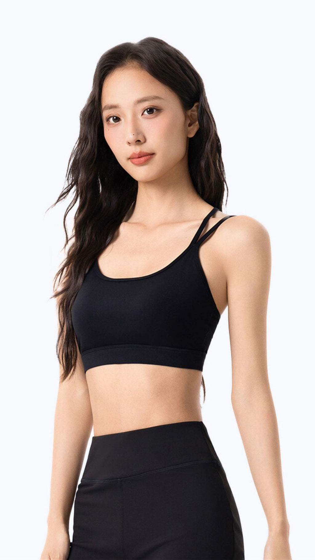 [FINAL SALE] LuxeCross Strappy Sports Bra