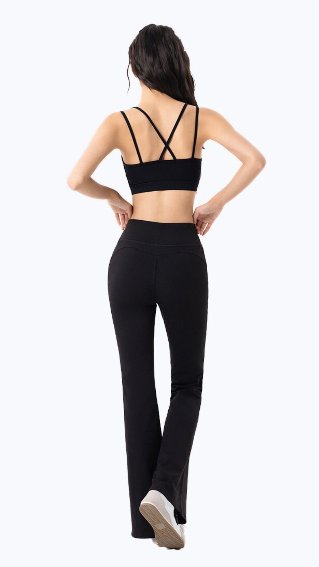 [FINAL SALE] LuxeCross Strappy Sports Bra