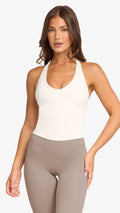 [PREMIUM] FlexCharm Halter Neck Sports Bra