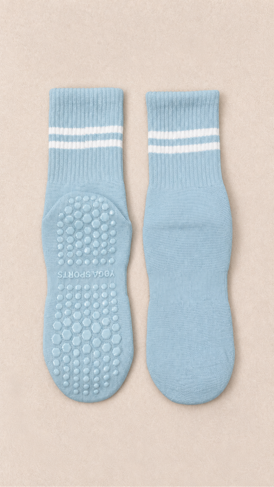 GripFlow Non-Slip Yoga Socks (5 Pairs Set)