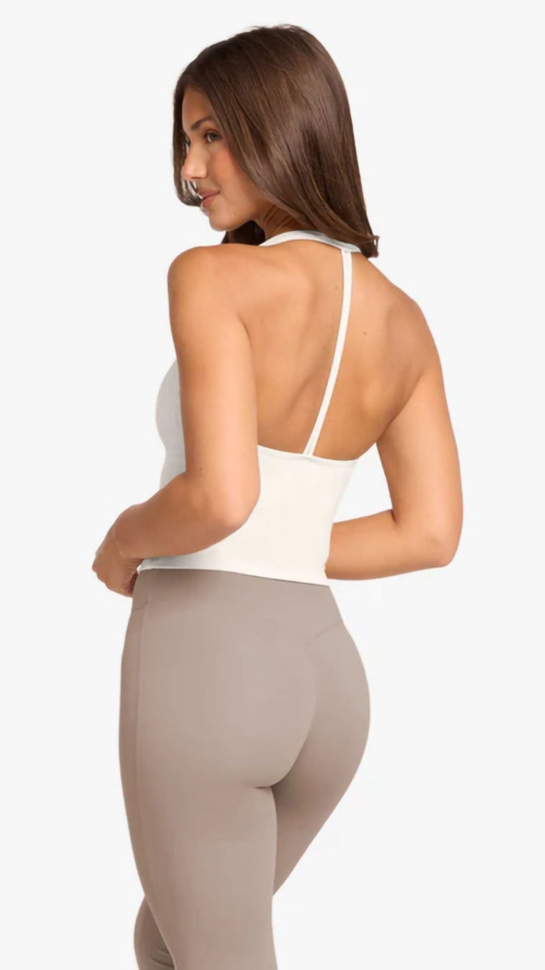 [PREMIUM] FlexCharm Halter Neck Sports Bra