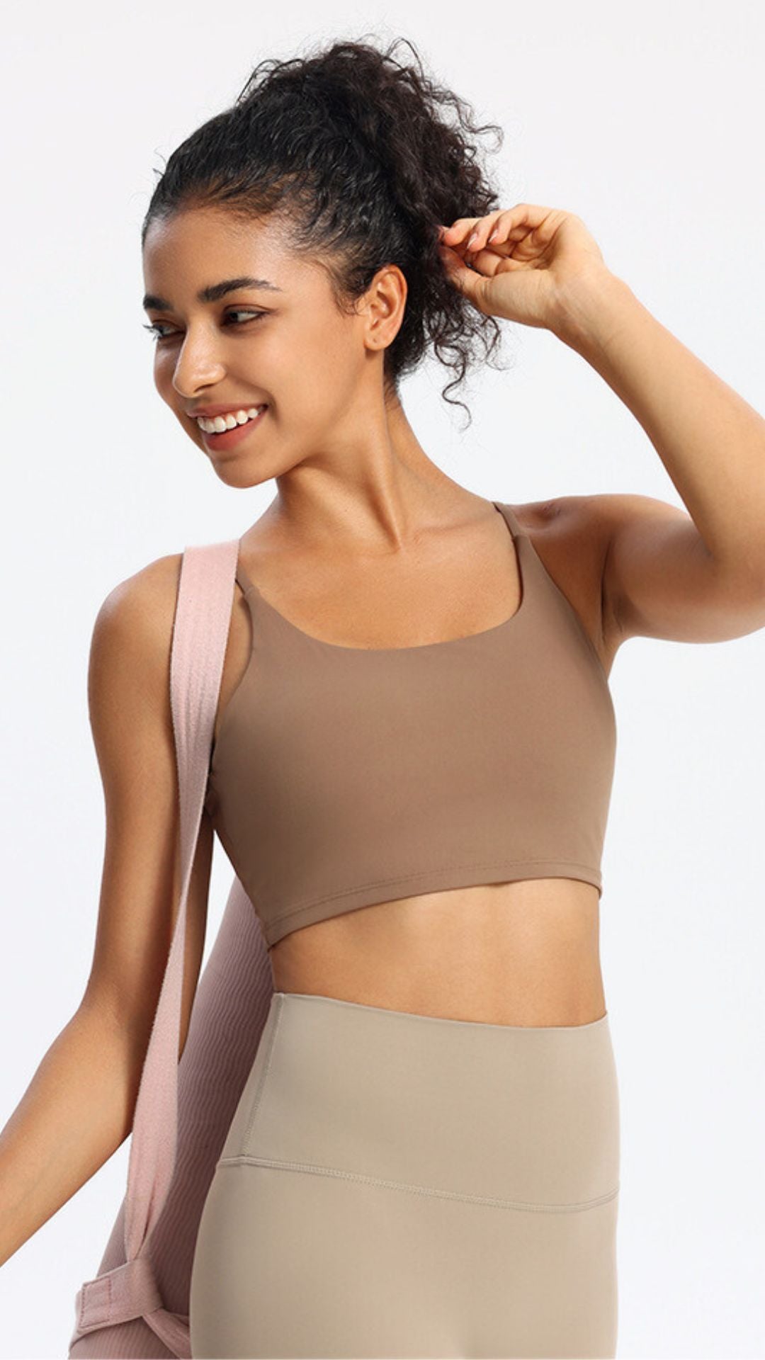 [FINAL SALE] UltraSoft Motion Cropped Tank Bra
