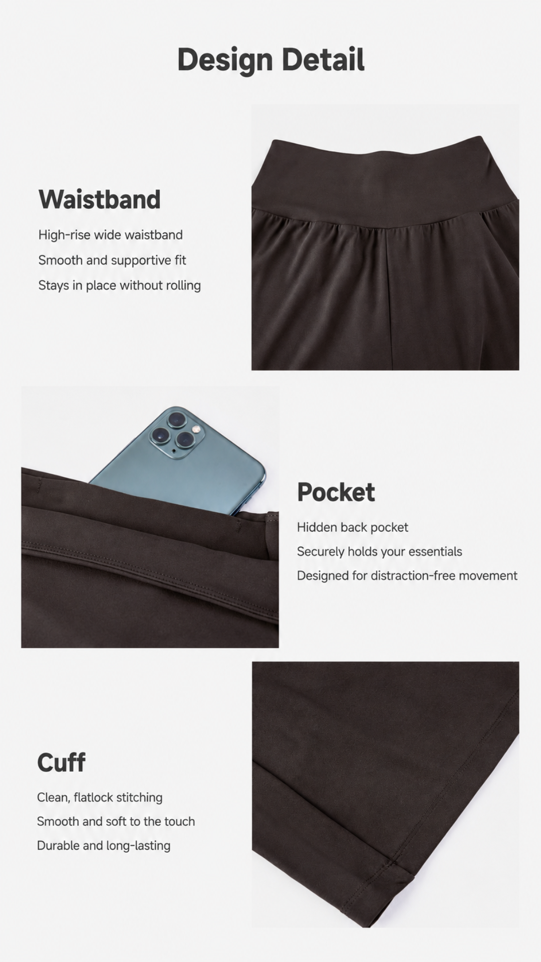 FlexEase High-Waist Joggers