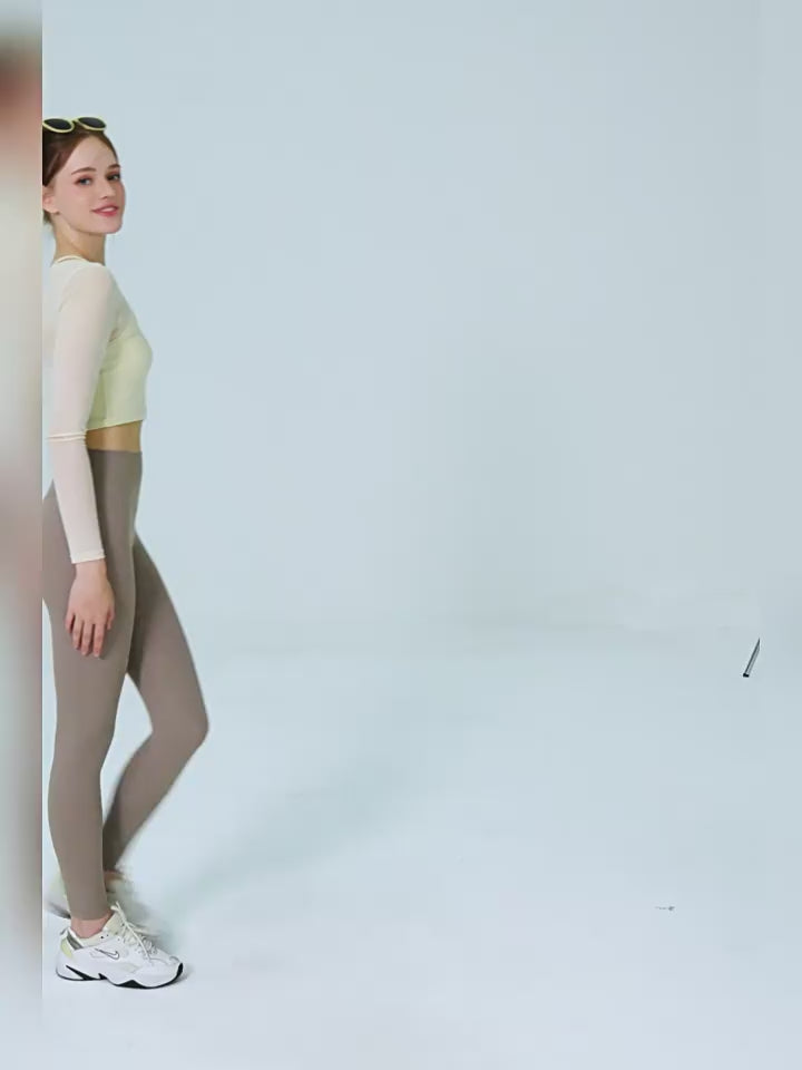 [FINAL SALE] TwinStripe Long Sleeve Crop