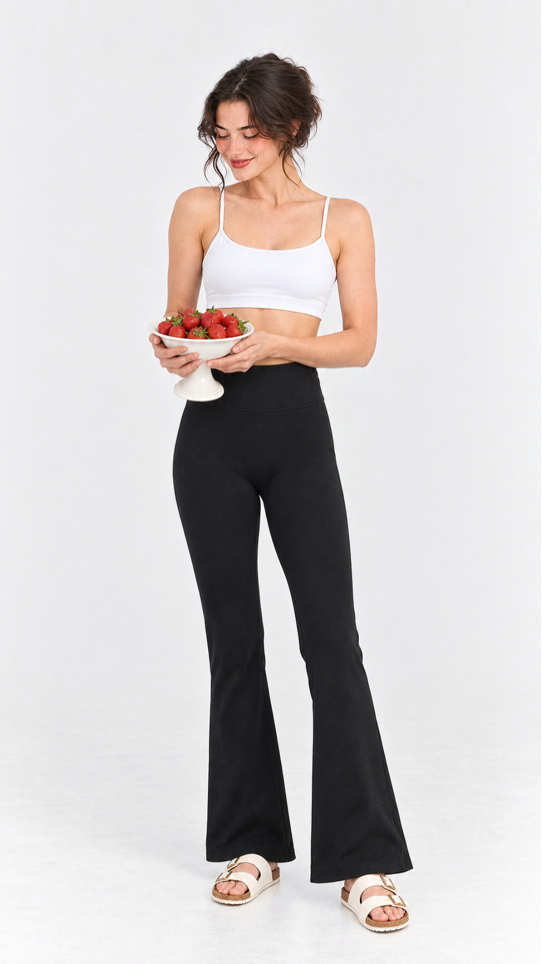 Bunny Ear Strappy Sports Bra